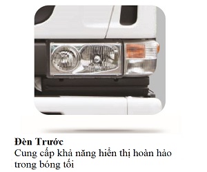 den truoc xe ben daewoo k4def, xe dau keo daewoo v3tef